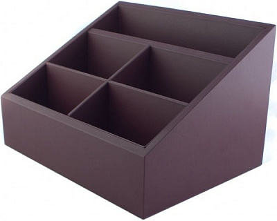Органайзер для косметики большой бордо 220х165х145