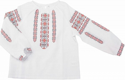 Вышиванка детская Эдельвика р.164 белый 398-13/09 