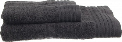 Набор полотенец махровых 2 шт. Soft антрацит Durutex 
