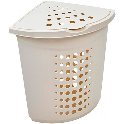 Кошик для білизни Алеана 548х408х403 біла роза