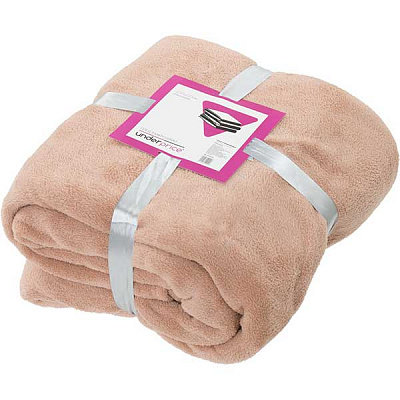 Плед микрофибра Underprice песочный 200x220 см