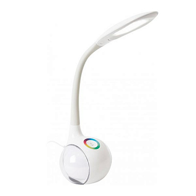 Настольная лампа PLATINET PDL20 1x7 Вт белый