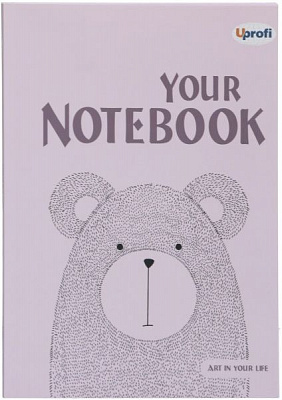 Книга для записей Artbook А5 light pink Uprofi plan