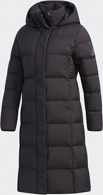 Куртка Adidas W LONG DOWN PK EH3987 40 черный