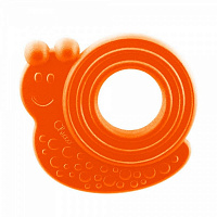 Іграшка-прорізувач Chicco Равлик серії ECO+ 10490.00.01 помаранчевий