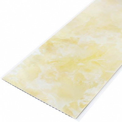 Панель ПВХ Riko Нефрит желтый