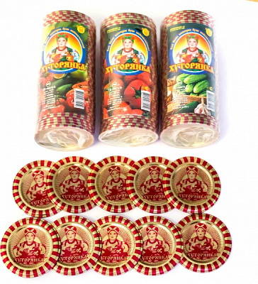 Крышка для консервации Хуторянка СКО-1-82 50 шт. 