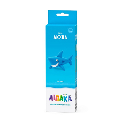 Набір пластиліну Lipaka Океан Акула 30057-UA01