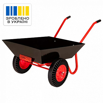 Тачка двоколісна КВІТКА PRO 120 л до 250 кг Le Mans 24 (110-4087)