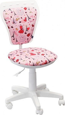 Кресло Nowy Styl Ministyle GTS (СН) Bonjour Paris СM-04 розовый 