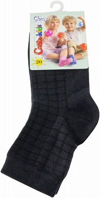 Шкарпетки дитячі Conte-Kids CLASS 155 р.20 графіт