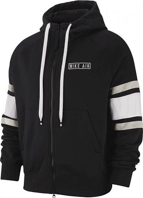 Джемпер Nike M NSW AIR HOODIE FZ FLC BV5149-010 р. M черный
