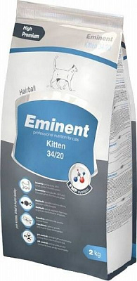 Корм Eminent Kitten для котят, беременных и кормящих кошек 2 кг