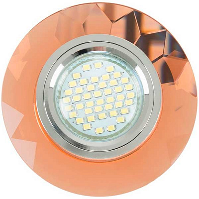 Светильник точечный Blitz MR16 GU5.3 коричневыйхром BL6011 CH T 