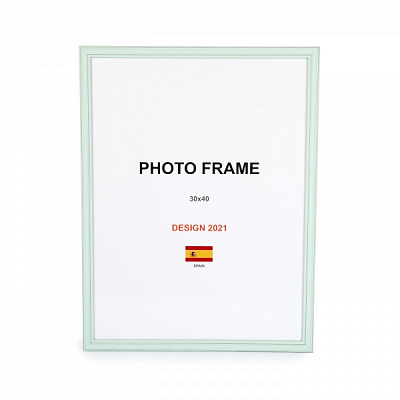 Рамка для фото 1 фото 30х40 см мятный 