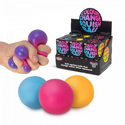 Игрушка-антистресс Tobar Скранчемс мячик хамелеон 38429