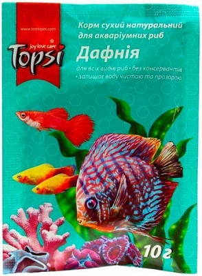 Корм Topsi Дафния 10 г