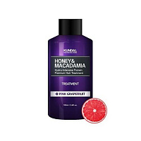 Маска-кондиционер Kundal Honey & Macadamia Розовый грейпфрут 100 мл