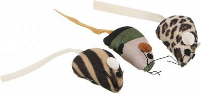 Іграшка для котів Lilli Pet Мишка та м'ячик 3 шт