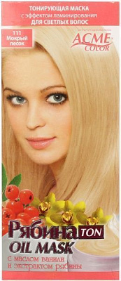 Тонуюча маска Acme Color Горобина №111 мокрий пісок 30 мл