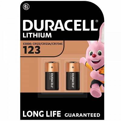 Батарейка Duracell DL 123 2 шт. 