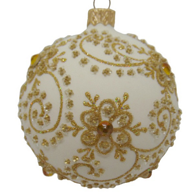 Куля новорічна d80 7178-2/362