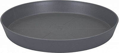 Поддон пластиковый Elho Loft urban круглый (186500) антрацит 