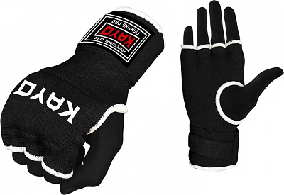 Боксерские бинты KAYO KREP-231BLK L