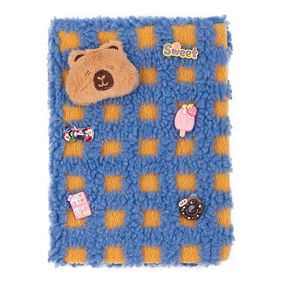 Блокнот плюшевий Forme CAPYBARA 19 А5 80 арк. KIDS Line
