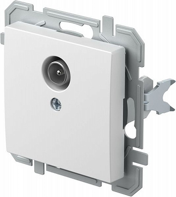 Розетка TV кінцева TEM Logiq TVR 0dB білий KQ10PWXO-U