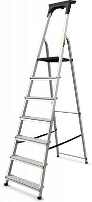 Драбина-стрем’янка Drabest PRO 7 з органайзером (ALD7-150)