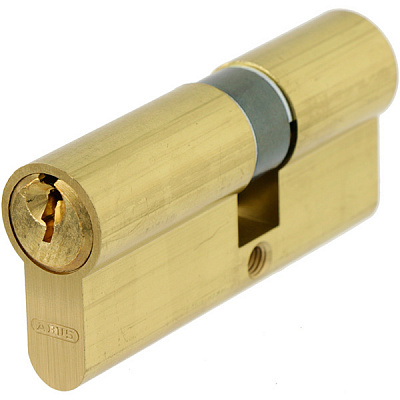Цилиндр Abus E50 30x40 ключ-ключ 70 мм матовая латунь