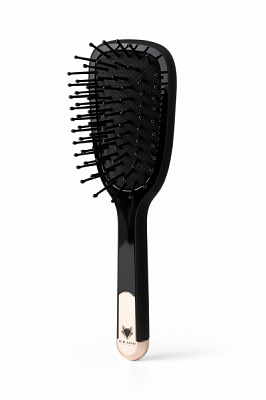 Гребешок KRAGO Rose Gold маленький овал br-rg-008