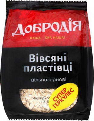 Хлопья Добродія™ Супер Геркулес 400 г 