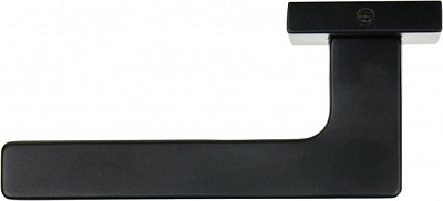 Ручка на розетке Convex 1495 квадрат черный матовый