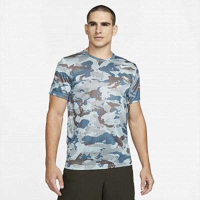Футболка Nike M NK DF TEE LGD CAMO AOP DM5667-366 р.M разноцветный