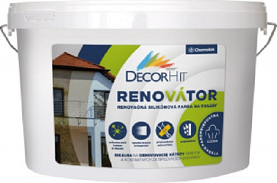 Фарба Chemolak DECORHIT RENOVATOR прозорий мат 4,5л