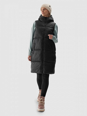 Жилет 4F VEST JACKET F143 4FWAW24TVJAF143-20S р.S чорний