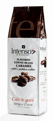Кофе в зернах Intenso Arabica 500 г (Карамель) 