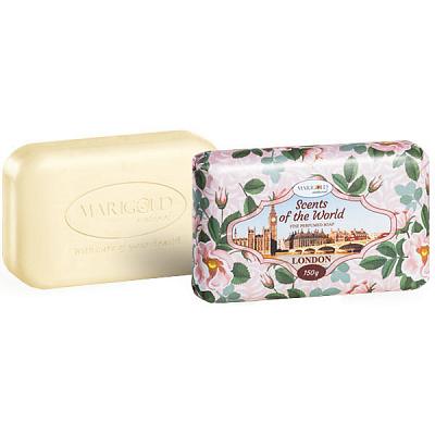 Мыло органическое Marigold natural Scents of the world Лондон 150 г