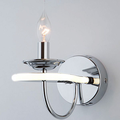 Бра Strotskis Phobos LED 8 Вт 1x60 Вт E14 хром 425/1 