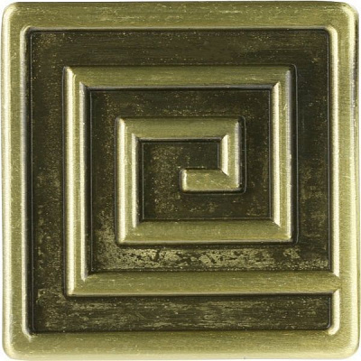 Ручка-кнопка античная бронза Kerron RK-031 BA