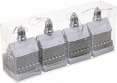 Набір ялинкових куль Комплект № 35 d 60 мм 4 шт./уп.