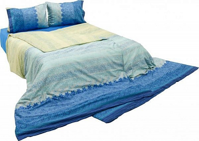 Комплект постельного белья Appiani 3 семейный цветочный принт Granfoulard 