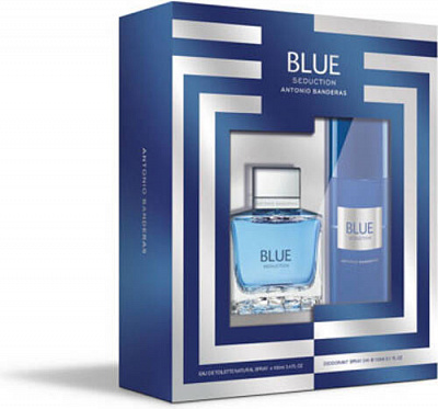 Набір для чоловіків Antonio Banderas Blue Seduction 100x150 ml