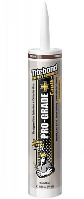 Герметик силіконізований акрилово-латексний Titebond PRO GRADE PLUS 8421 коричневий 300 мл