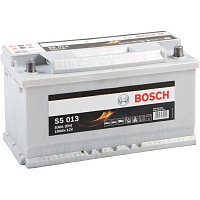 Аккумулятор автомобильный Bosch S5013 100А 12 B «+» справа