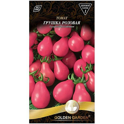 Насіння Golden Garden Томат Грушка рожева 0.1 г