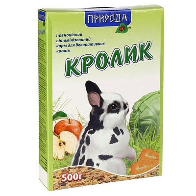 Корм Природа Кролик 500 г
