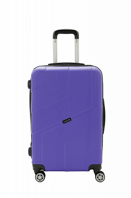Валіза 70 л фіолетовий MCS V358 на 4 колесах M 24